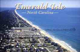 Emerald Isle from above